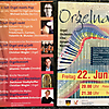 Doppelseitiger Postkarten-Flyer für den 32. Reichenbacher Orgelsommer (2018)