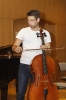Markus beim Cello- und Kammermusik-Workshop der Vier EvangCellisten (21. & 22.07.2013) innerhalb der 