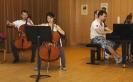 Beim Cello- und Kammermusik-Workshop der Vier EvangCellisten (21. & 22.07.2013) innerhalb der 