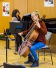 Mit Violetta Köhn (Kl) während der Cello- und Kammermusikkurse innerhalb der 
