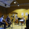 Vor der Abschlusspräsentation des Cello-Orchester-Workshops der 