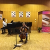 Mit Pianistin Tomoko Cosacchi bei den Cello-, Kammermusik- & Schnupperkursen innerhalb der 