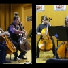 Bei der Abschlusspräsentation des Cello-Orchester-Workshops der 