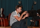 Markus während der CD-Aufnahmen zu 