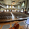 Der Kursaal im Kurhaus Bad Schmiedeberg vor dem Konzert 2024 (Foto: Archiv)