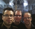 Nach dem krankheitsbedingten Triokonzert in Lausnitz 2013. (Foto: Archiv)