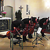 Die Vier EvangCellisten während ihres Konzertes in Treuchtlingen 2016 (innerhalb der 