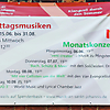 Banner der Monatskonzerte Neubrandenburg 2022