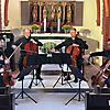 projects4cellos in der St. Barbara-Kirche in Seelze-Harenberg 2022 (Foto: Evelyn Werner)