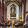 Die St. Johannis Kirche in Neubrandenburg 2022 füllt sich ... (Foto: Archiv)