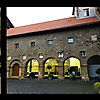 Die Vier EvangCellisten im Kapitelsaal (Gewölbekeller) des Schlosses Glücksburg in Römhild 2020 (Fotos: Archiv)